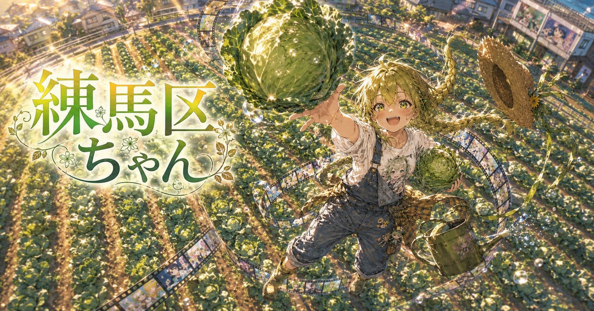 練馬区ちゃんの診断結果シェア画像